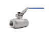 BV15.04.065.40.Р/Р - Кран шаровой серии BV15, корпус из нержавеющей стали, полнопроходной DN065 PN40, тип присоединения - резьба/резьба 