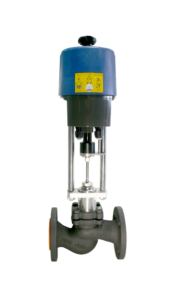 ГРАНРЕГ КМ125Ф - 040 - 22,0 / СМП2,7 - 220В Клапан регулирующий Ду40 Ру16 ф\ф dPmax=16 бар  tmax = 250oC