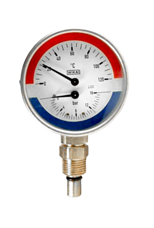 Термометр сопротивления TR30(TR223)  0..+120С, шток 100мм,4/20 мА 2-х пров, питание 10...30VDC , IP65, до 25 бар, G1/2В